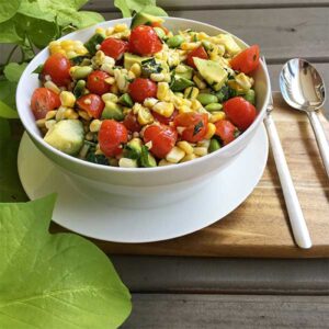 Roasted Corn & Edamame